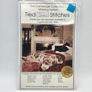 Cambridge Marking System Tied Stitches Decorator Comforter Instructions Booklet